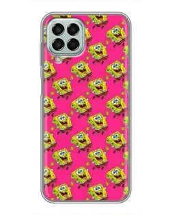 Чехол для Samsung Galaxy M33 (5G) (M336B) с картинкой «Розовый паттерн»