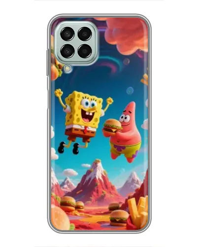 Чехол для Samsung Galaxy M33 (5G) (M336B) с картинкой «Космический фастфуд» Чехол для Samsung Galaxy M33 (5G) (M336B) с картинкой «Космический фастфуд»