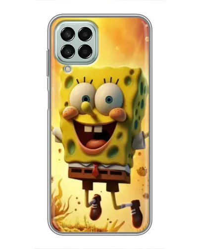 Чехол для Samsung Galaxy M33 (5G) (M336B) с картинкой «Губка Боб прыгает» Чехол для Samsung Galaxy M33 (5G) (M336B) с картинкой «Губка Боб прыгает»