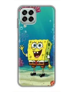 Чехол для Samsung Galaxy M33 (5G) (M336B) с картинкой «Подводный привет»