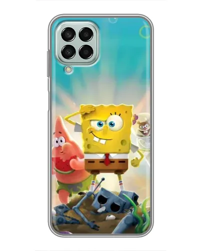 Чехол для Samsung Galaxy M33 (5G) (M336B) с картинкой «Спанч Боб победитель» Чехол для Samsung Galaxy M33 (5G) (M336B) с картинкой «Спанч Боб победитель»