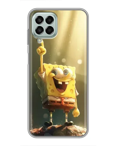Чехол для Samsung Galaxy M33 (5G) (M336B) с картинкой «Сияющий Спанч Боб» Чехол для Samsung Galaxy M33 (5G) (M336B) с картинкой «Сияющий Спанч Боб»