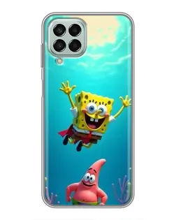 Чохол для Samsung Galaxy M33 (5G) (M336B) з картинкою «Спанч Боб під водою»