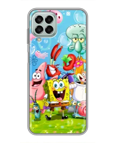 Чохол для Samsung Galaxy M33 (5G) (M336B) з картинкою «Губка Боб та друзі» Чохол для Samsung Galaxy M33 (5G) (M336B) з картинкою «Губка Боб та друзі»
