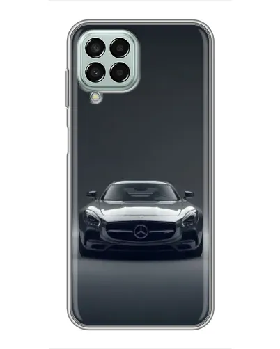 Чохол для Samsung Galaxy M33 (5G) (M336B) з картинкою «Mercedes на чорному»