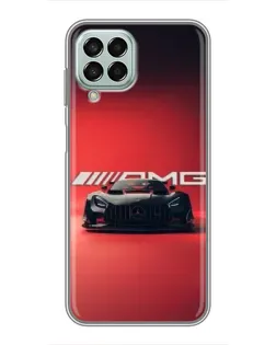 Чохол для Samsung Galaxy M33 (5G) (M336B) з картинкою «Mercedes AMG — червона лінія»