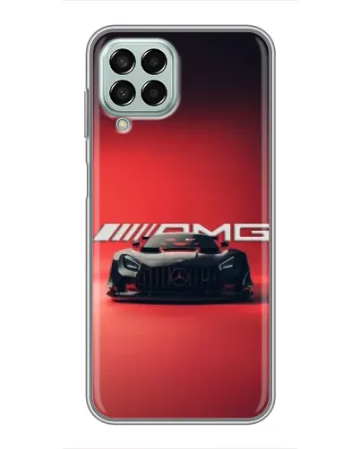 Чохол для Samsung Galaxy M33 (5G) (M336B) з картинкою «Mercedes AMG — червона лінія»
