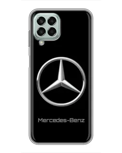 Чохол для Samsung Galaxy M33 (5G) (M336B) з картинкою «Mercedes Silver Logo»