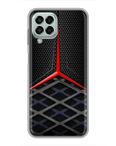 Чохол для Samsung Galaxy M33 (5G) (M336B) з картинкою «Mercedes Carbon Grid»
