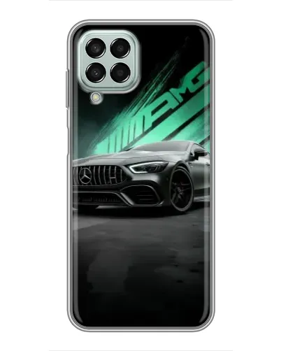 Чохол для Samsung Galaxy M33 (5G) (M336B) з картинкою «Темний Mercedes AMG»