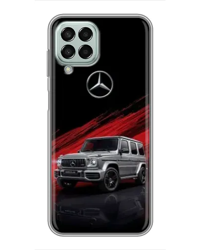 Чохол для Samsung Galaxy M33 (5G) (M336B) з картинкою «Mercedes G-Class червоний»