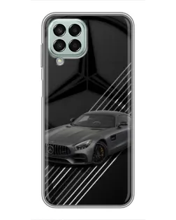 Чохол для Samsung Galaxy M33 (5G) (M336B) з картинкою «Mercedes AMG — графіка»