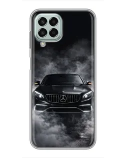 Чохол для Samsung Galaxy M33 (5G) (M336B) з картинкою «Mercedes у диму»