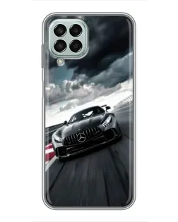 Чохол для Samsung Galaxy M33 (5G) (M336B) з картинкою «Гоночний Mercedes AMG»