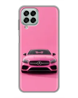 Чехол для Samsung Galaxy M33 (5G) (M336B) с картинкой «Розовый Mercedes AMG» Чехол для Samsung Galaxy M33 (5G) (M336B) с картинкой «Розовый Mercedes AMG»