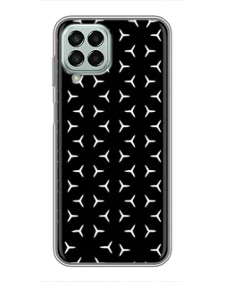Чехол для Samsung Galaxy M33 (5G) (M336B) с картинкой «Mercedes паттерн звезд» Чехол для Samsung Galaxy M33 (5G) (M336B) с картинкой «Mercedes паттерн звезд»