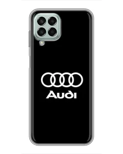 Чехол для Samsung Galaxy M33 (5G) (M336B) с картинкой «Классическое лого Audi»