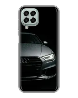 Чехол для Samsung Galaxy M33 (5G) (M336B) с картинкой «Audi — детализация кузова»