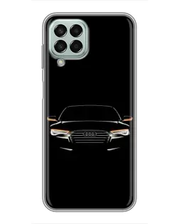 Чохол для Samsung Galaxy M33 (5G) (M336B) з картинкою «Audi — нічний контур»