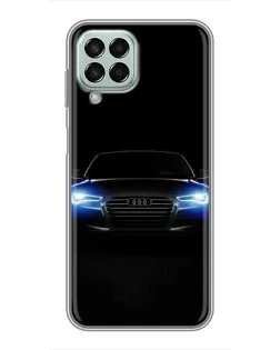 Чохол для Samsung Galaxy M33 (5G) (M336B) з картинкою «Audi в неоні»