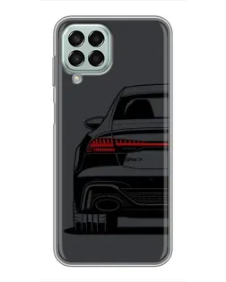 Чохол для Samsung Galaxy M33 (5G) (M336B) з картинкою «Задня частина Audi — арт»