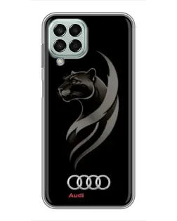 Чохол для Samsung Galaxy M33 (5G) (M336B) з картинкою «Графіка — пантера та Audi»
