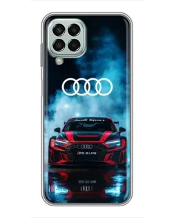 Чохол для Samsung Galaxy M33 (5G) (M336B) з картинкою «Audi Sport — неон»