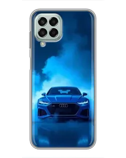 Чохол для Samsung Galaxy M33 (5G) (M336B) з картинкою «Audi — блакитна енергія»