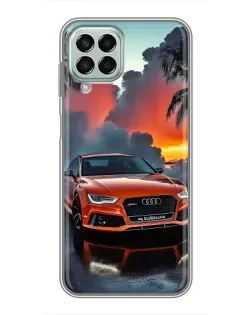 Чохол для Samsung Galaxy M33 (5G) (M336B) з картинкою «Audi — захід сонця»