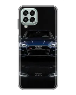 Чохол для Samsung Galaxy M33 (5G) (M336B) з картинкою «Audi — нічне відображення»