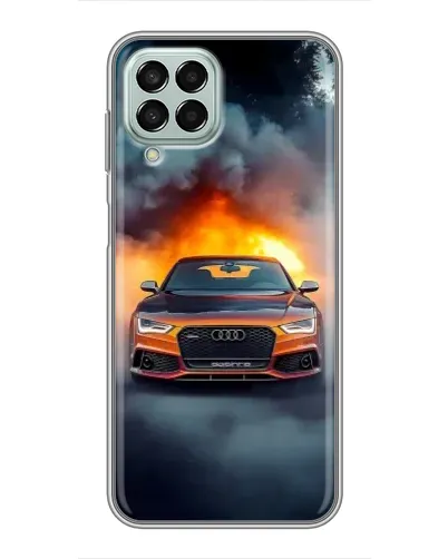 Чохол для Samsung Galaxy M33 (5G) (M336B) з картинкою «Audi у вогняному диму» Чохол для Samsung Galaxy M33 (5G) (M336B) з картинкою «Audi у вогняному диму»