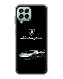 Чехол для Samsung Galaxy M33 (5G) (M336B) с картинкой «Логотип Lamborghini классика»