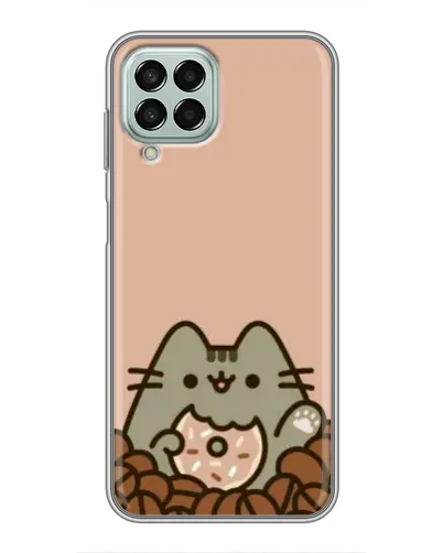 Чехол для Samsung Galaxy M33 (5G) (M336B) с картинкой «Кофейный Пушин» Чехол для Samsung Galaxy M33 (5G) (M336B) с картинкой «Кофейный Пушин»