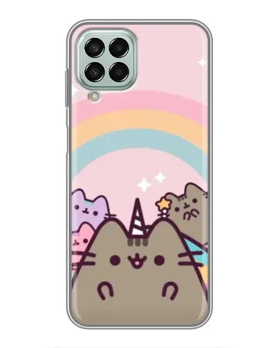 Чехол для Samsung Galaxy M33 (5G) (M336B) с картинкой «Единорог Pusheen» Чехол для Samsung Galaxy M33 (5G) (M336B) с картинкой «Единорог Pusheen»