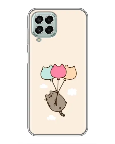 Чехол для Samsung Galaxy M33 (5G) (M336B) с картинкой «Пушин на шариках» Чехол для Samsung Galaxy M33 (5G) (M336B) с картинкой «Пушин на шариках»