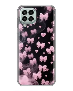 Чехол для Samsung Galaxy M33 (5G) (M336B) с картинкой «Неоновое кружево»