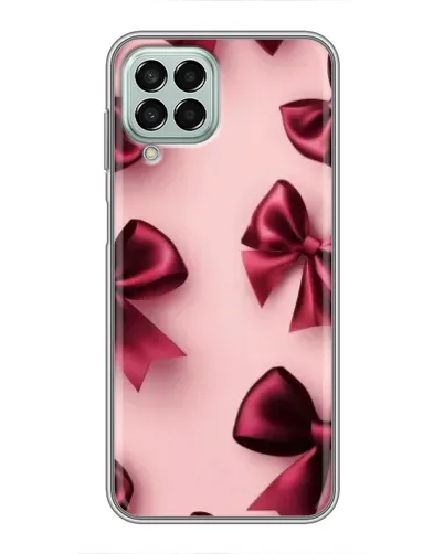 Чехол для Samsung Galaxy M33 (5G) (M336B) с картинкой «Бордовый атлас»