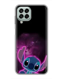Чехол для Samsung Galaxy M33 (5G) (M336B) с картинкой «Неоновый Stitch» Чехол для Samsung Galaxy M33 (5G) (M336B) с картинкой «Неоновый Stitch»