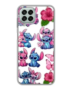 Чехол для Samsung Galaxy M33 (5G) (M336B) с картинкой «Стикеры Stitch и Angel» Чехол для Samsung Galaxy M33 (5G) (M336B) с картинкой «Стикеры Stitch и Angel»