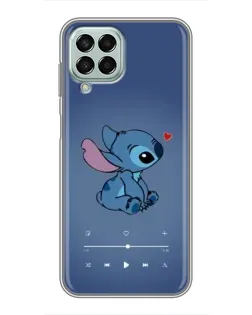 Чехол для Samsung Galaxy M33 (5G) (M336B) с картинкой «Музыкальный Stitch» Чехол для Samsung Galaxy M33 (5G) (M336B) с картинкой «Музыкальный Stitch»
