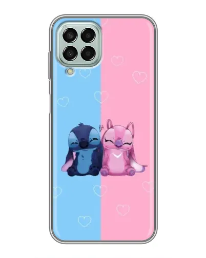 Чохол для Samsung Galaxy M33 (5G) (M336B) з картинкою «Stitch та Angel Love» Чохол для Samsung Galaxy M33 (5G) (M336B) з картинкою «Stitch та Angel Love»