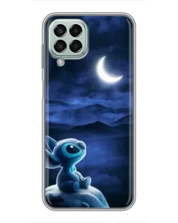 Чехол для Samsung Galaxy M33 (5G) (M336B) с картинкой «Лунная ночь Стича» Чехол для Samsung Galaxy M33 (5G) (M336B) с картинкой «Лунная ночь Стича»