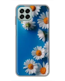Чехол для Samsung Galaxy M33 (5G) (M336B) с картинкой «Белоснежные маргаритки»
