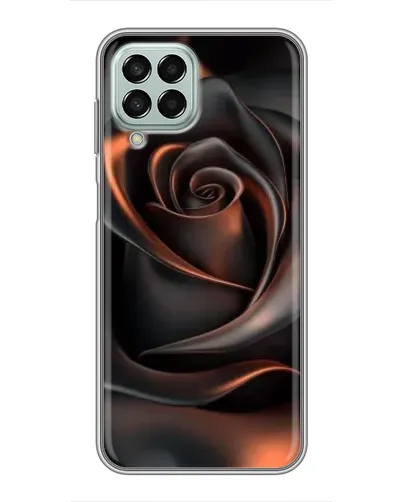 Чехол для Samsung Galaxy M33 (5G) (M336B) с картинкой «Шелковая черная роза» Чехол для Samsung Galaxy M33 (5G) (M336B) с картинкой «Шелковая черная роза»