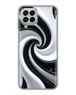 Чехол для Samsung Galaxy M33 (5G) (M336B) с картинкой «Черно-белая спираль» Чехол для Samsung Galaxy M33 (5G) (M336B) с картинкой «Черно-белая спираль»