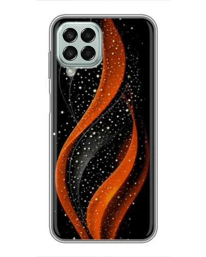 Чехол для Samsung Galaxy M33 (5G) (M336B) с картинкой «Огненная звездная волна»