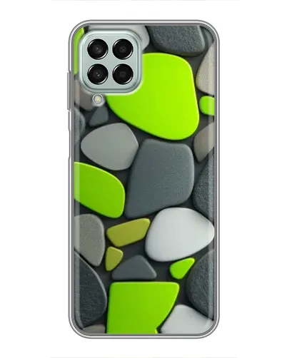 Чехол для Samsung Galaxy M33 (5G) (M336B) с картинкой «Яркая неоновая галька»
