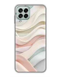 Чехол для Samsung Galaxy M33 (5G) (M336B) с картинкой «Пастельные нежные волны»