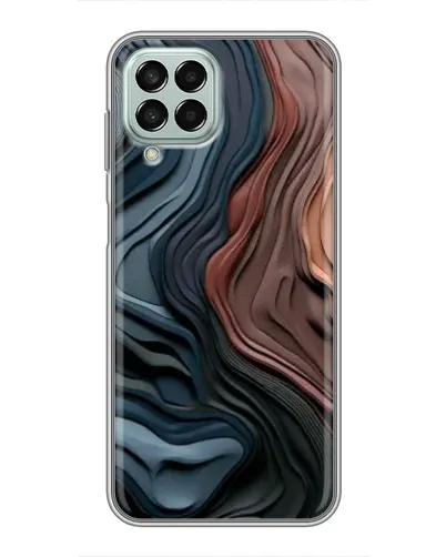 Чехол для Samsung Galaxy M33 (5G) (M336B) с картинкой «Цветные волны каньона»