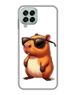 Чехол для Samsung Galaxy M33 (5G) (M336B) с картинкой «Капибара в очках» Чехол для Samsung Galaxy M33 (5G) (M336B) с картинкой «Капибара в очках»